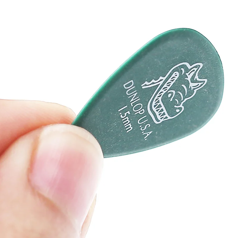 1 шт. Dunlop Gator Grip медиатор для гитары винтажные аксессуары для гитары s 0,58/0,71/0,96/1,14/1,50/2 мм