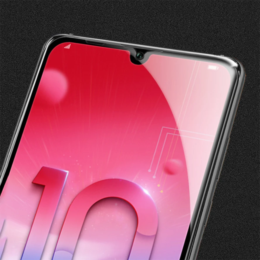 Закаленное стекло для huawei honor 10 lite light полное покрытие защитный чехол экрана