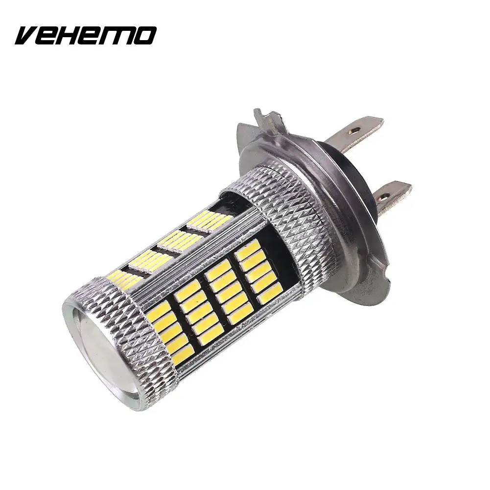 Vehemo 4014 92SMD H7 Противотуманные фары дальнего света светодиодный лампы передних фар