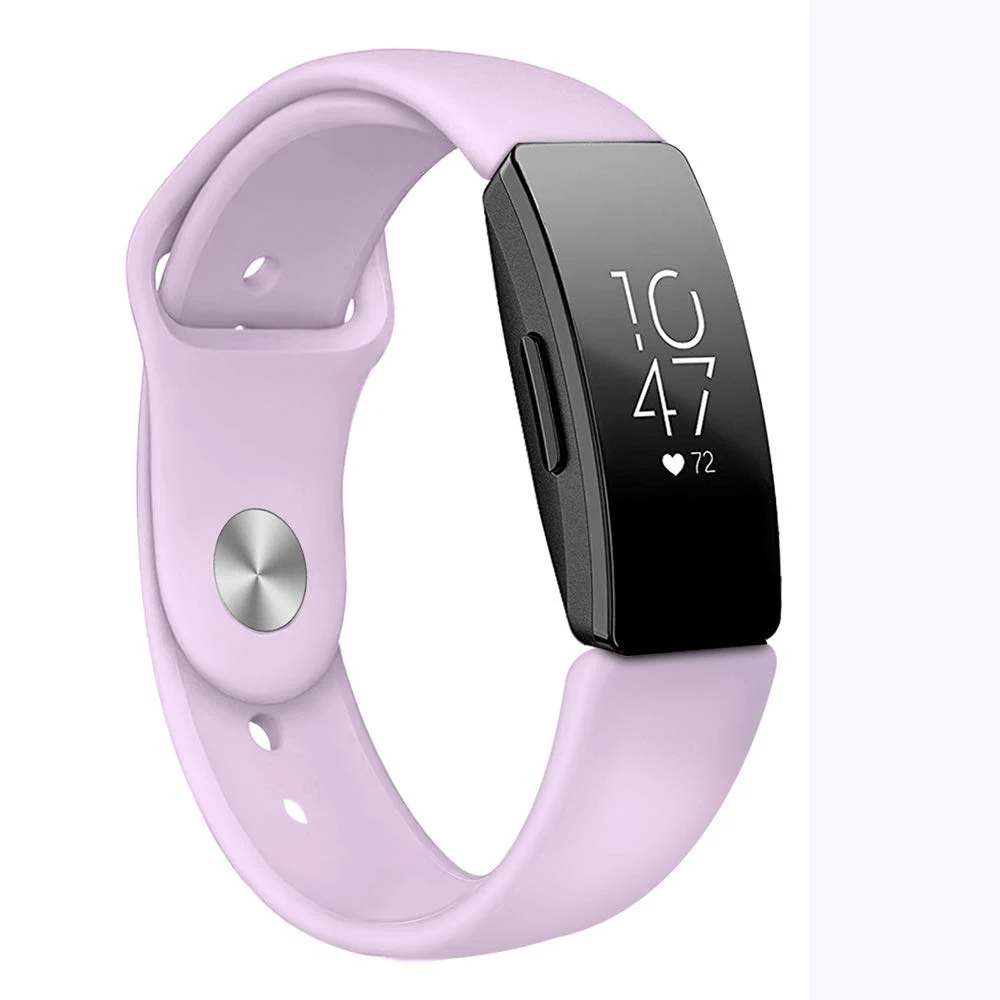Сменный Силиконовый Браслет для Fitbit Inspire hr наручный ремешок разных цветов для Fitbit Inspire/Inspire HR Band маленький большой