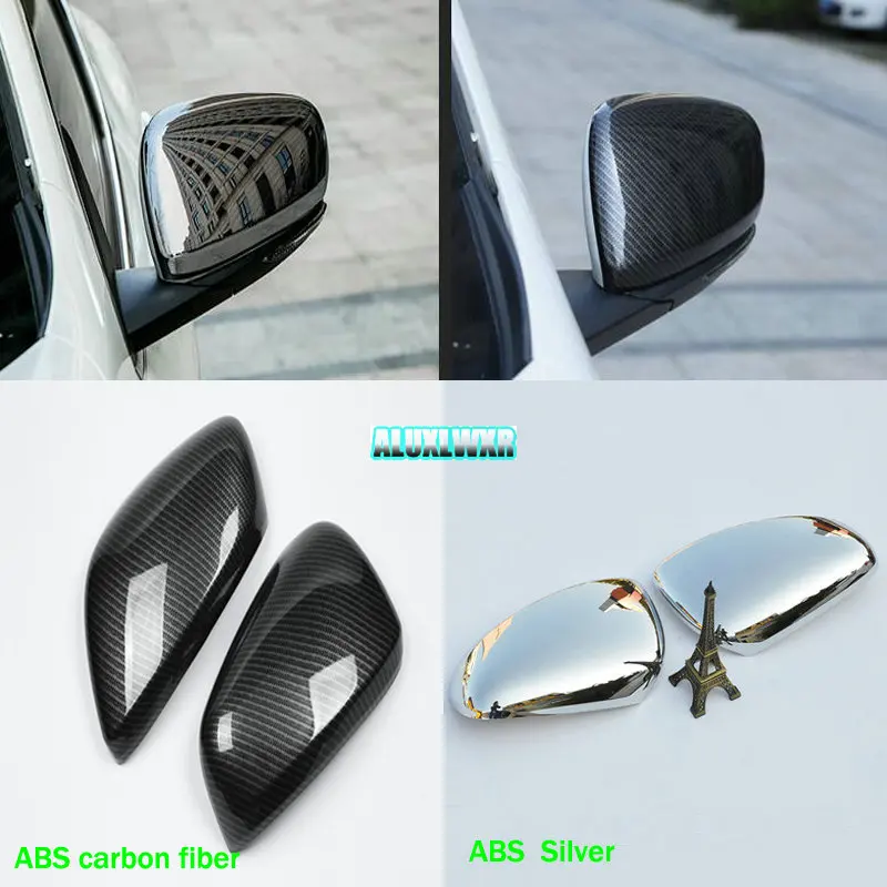 2 шт./лот ABS хром для Renault Koleos samsung QM6 Автомобильная Боковая дверь зеркало заднего вида внешняя отделка авто аксессуары 3D чехол