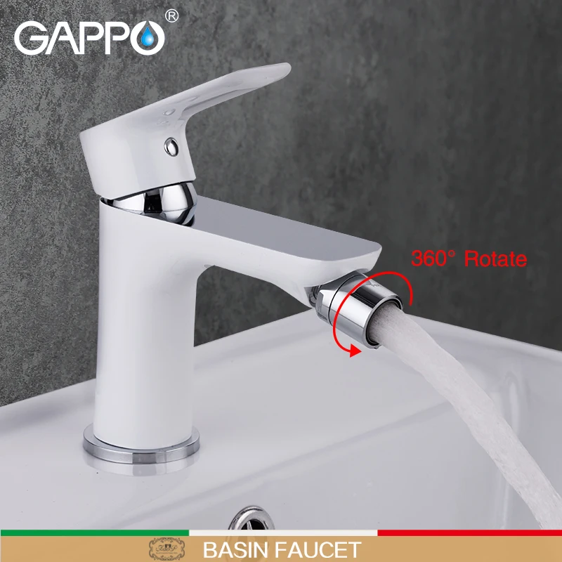 

Смеситель для биде Gappo G5048, латунный кран для унитаза, белая душевая кабина, мусульманский распылитель для ванны