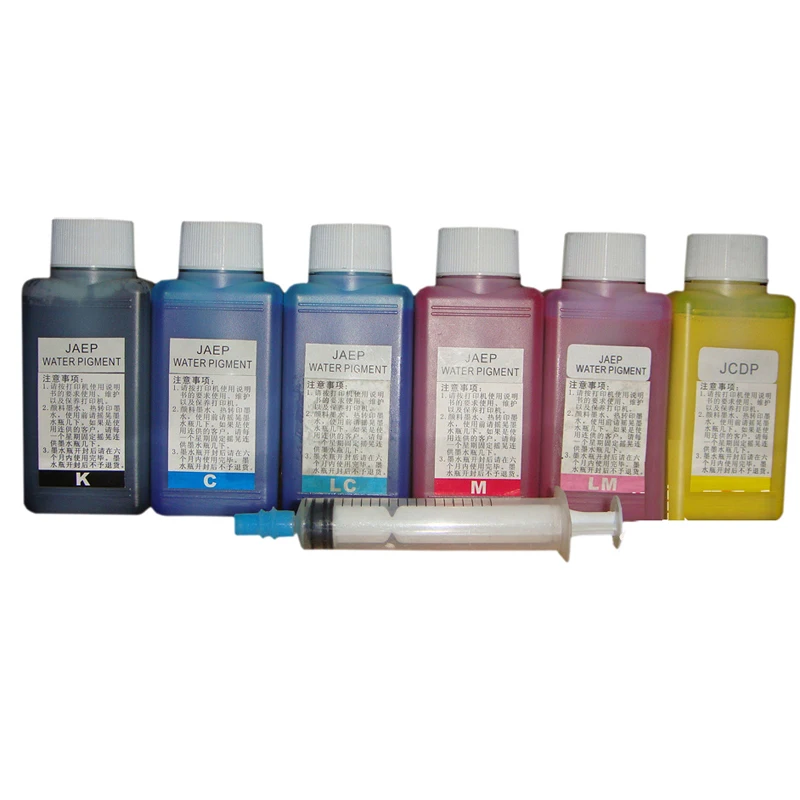 

Water pigment ink for Blank hydro film blank Hydrographic Film 100ML X6 color