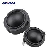 aiyima 2pcs 1 5inch audio speakers 4ohm 80w 25core fiber membrane rubidium magnetic speaker hifi enthusiasts treble tweeter head