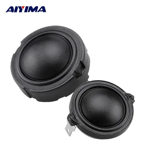 Aiyima 2pcs 1,5 polegadas alto -falantes de áudio 4OHM 80W 25core Membrana de fibra rubidium Speaker magnético HiFi entusiasta