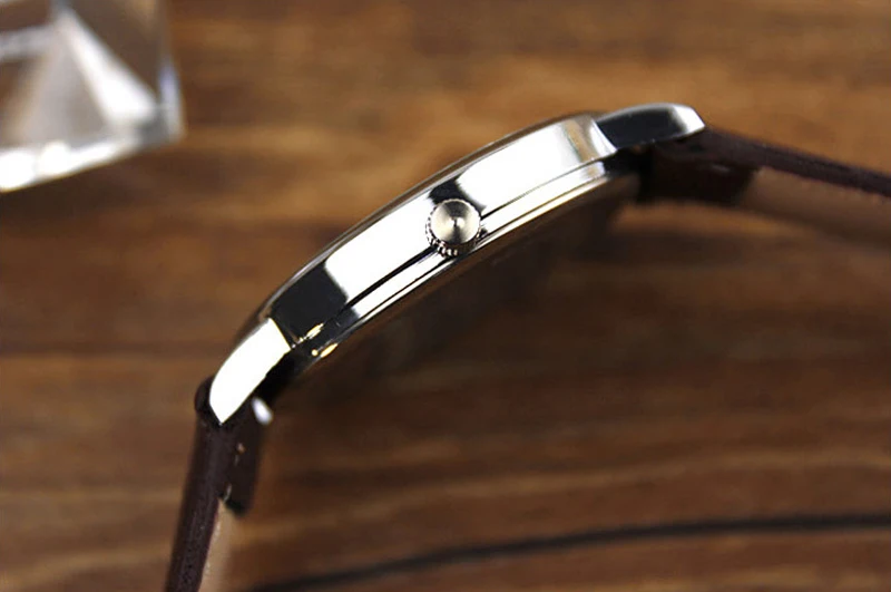 Мужские часы из искусственной кожи коричневые наручные на ремешке модель Wd3sea2 2019