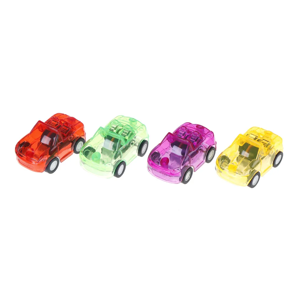 

2pcs/lot Funny Toy Pull Back Cars 5cm Toy Loot/Party Bag Fillers Wedding/Kids Random Color