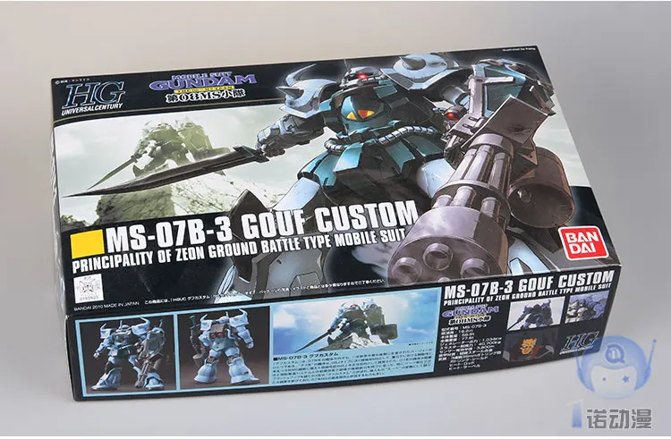 Модель Gundam MS-07B-3 GOUF на заказ мобильный костюм происхождения GTO детские игрушки с держателем