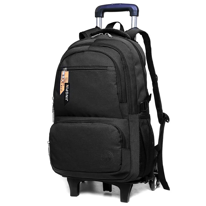

children Trolley School Backpack Wheels Travel Bag Schoolbag kids trolley School Bags For Girls boys Detachable Mochila Escolar