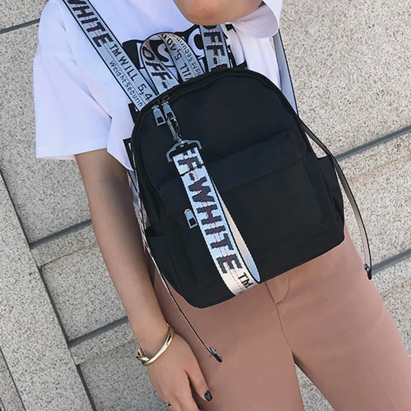 Silver Wobag красочный рюкзак с ремнем для девочек, студенческий рюкзак из ткани Оксфорд, вместительный рюкзак, дорожная сумка - Цвет: Silver