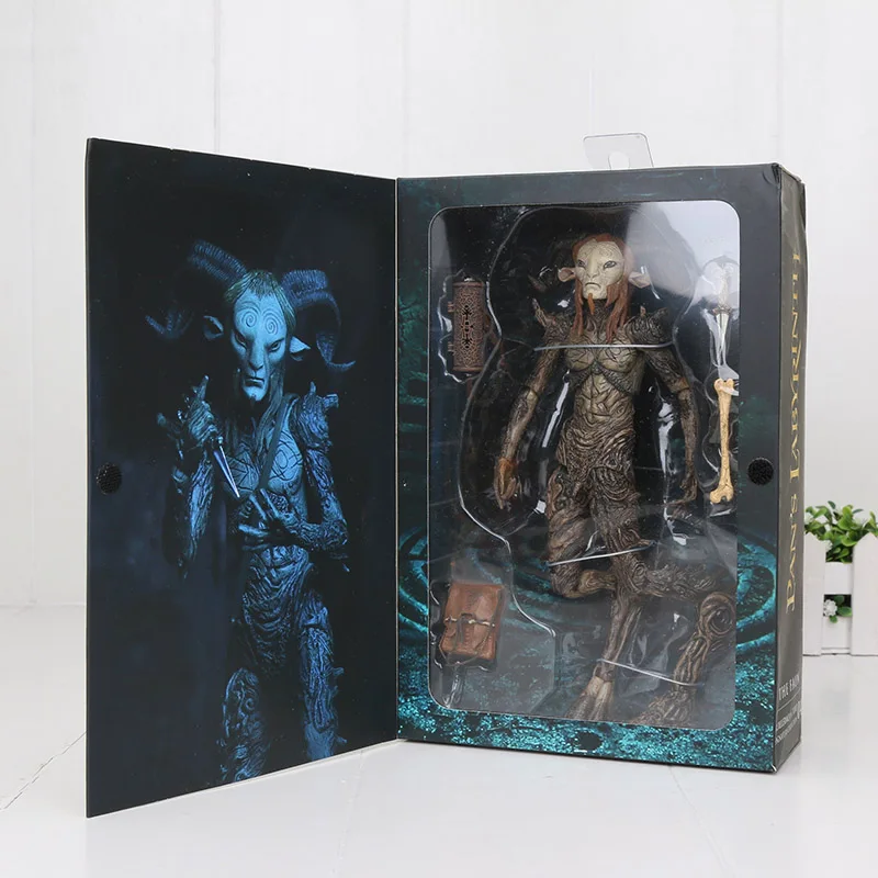 22 см шарнир подвижный фильм NECA кастрюли лабиринт El Laberinto del Fauno Faun ПВХ Фигурки Коллекционная модель игрушки