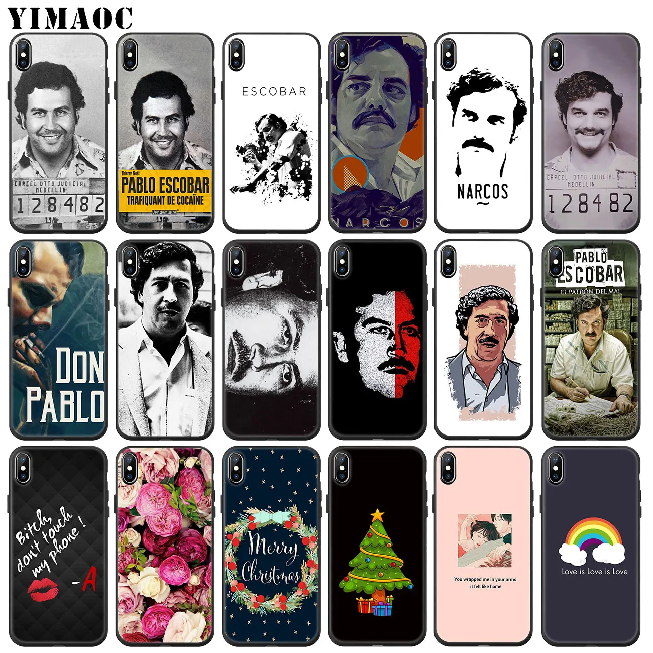 Мягкий силиконовый чехол YIMAOC с Пабло Эскобаром для iPhone 11 Pro XS Max XR X 6 6S 7 8 Plus 5 5S SE 10 из