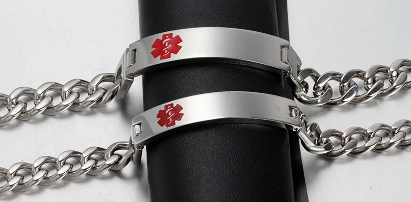 Медицина логотип титановая нержавеющая сталь трендовые очаровательные