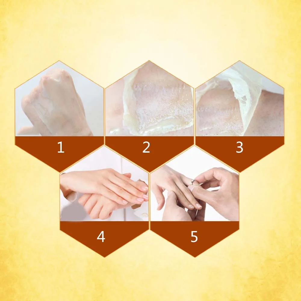 Мед воск для рук Молочный Крем парафин отбеливающий питает увлажняет удаляет