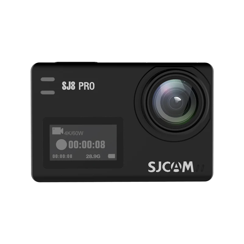 SJCAM SJ8 Pro Экшн-камера 4K 60FPS WiFi дистанционная камера на шлем Ambarella Чипсет 4K@ 60FPS Ultra HD Экстремальные виды спорта DV камера - Цвет: Черный