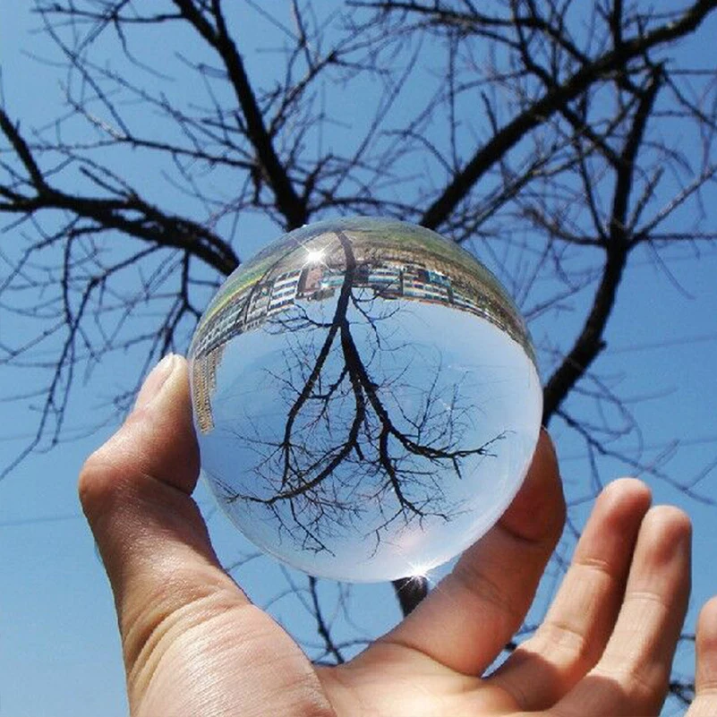 80 мм ясно хрустальный шар фотографии РЕДКИЕ Прозрачные Азиатский кварцевый