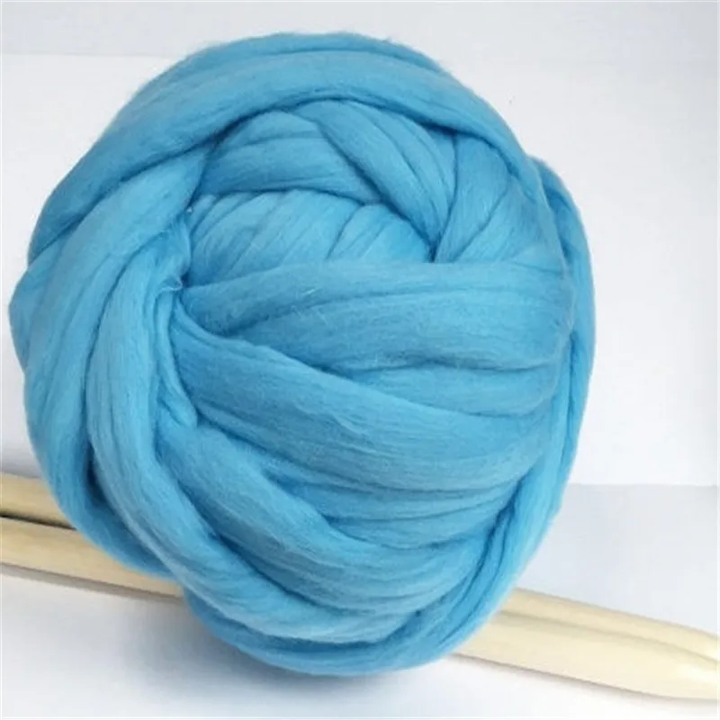

1000 г/шар оптовая продажа супер мериносовая шерсть пряжа для ручного вязания одеяло шарф