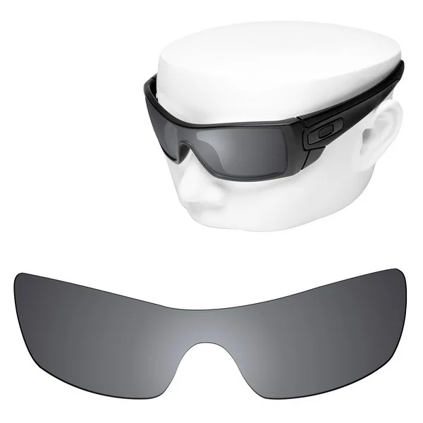 Black Chrome OOWLIT поляризованные Сменные линзы для солнцезащитных очков-солнцезащитных очков Окли Batwolf OO9101 - Цвет линз: Black Chrome