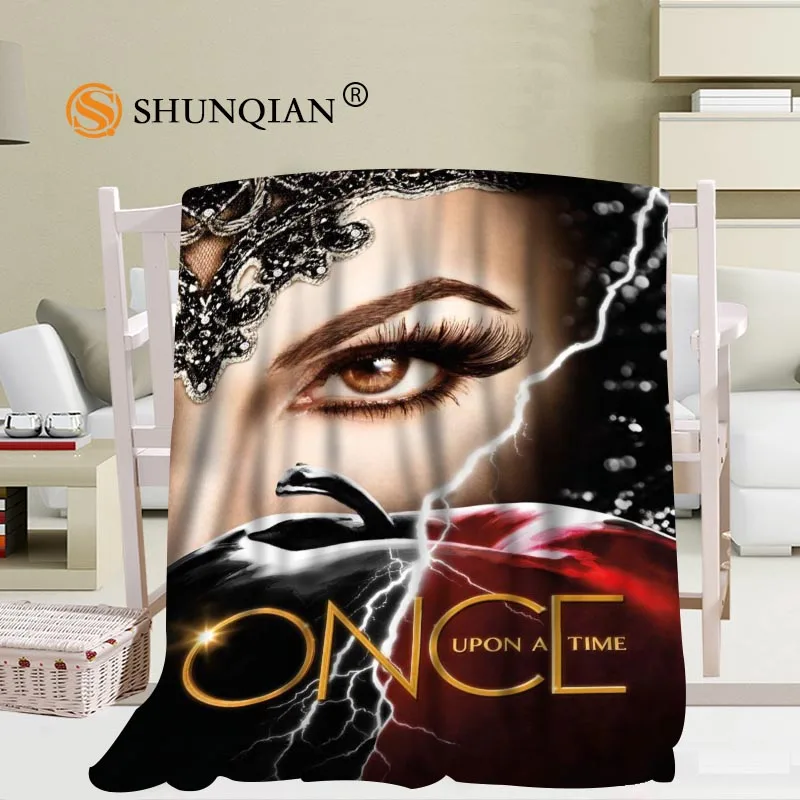 barato Uma Vez Em Uma época Cobertor Macio Diy Sofá Cama Lance Cobertor Criança Adulto Quente Cobertor Personalizado 56x80inch50x60inch40x50inch