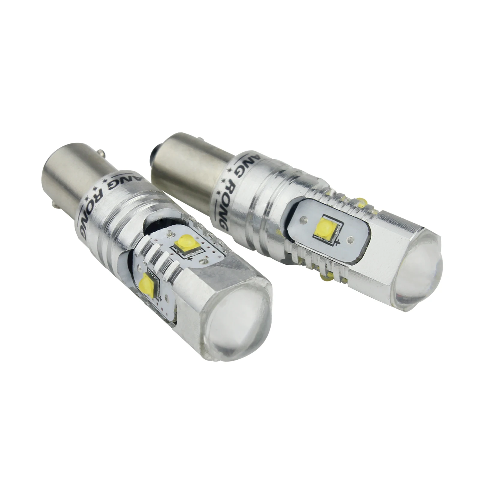 Angrong 2x BAX9s 433 H6W Белый Светодиодный Боковой светильник индикатор обратного Светильник лампы дневные ходовые огни дневного света 25W