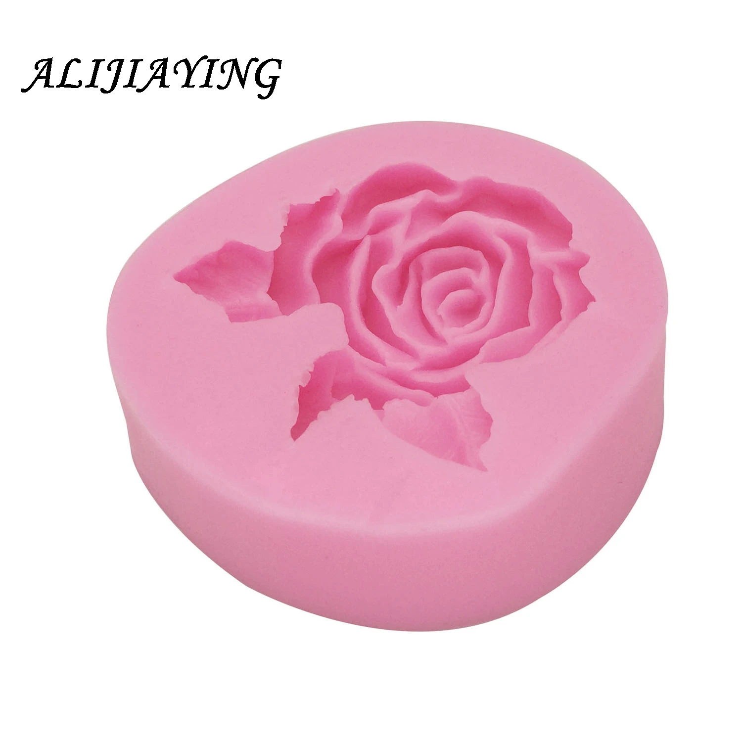 1 шт. 3D форма розы цветок искусственная для печенья мыло помадка формы кухонные