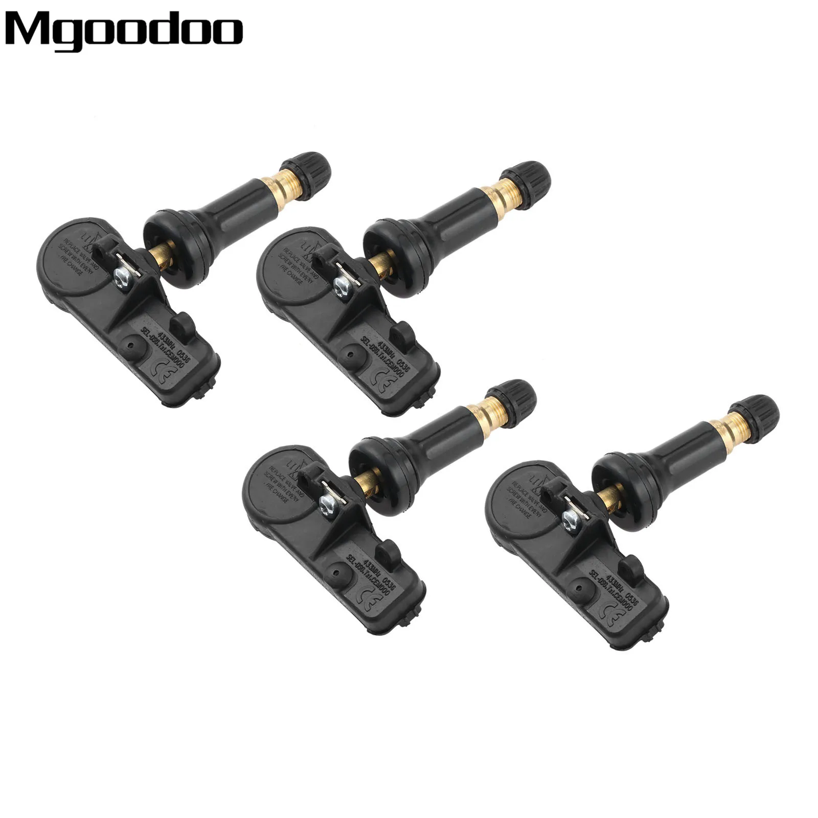 Mgoodoo 4 шт. 9683420380 TMPS системы контроля давления в шинах для Peugeot Partner 508 308 подходит