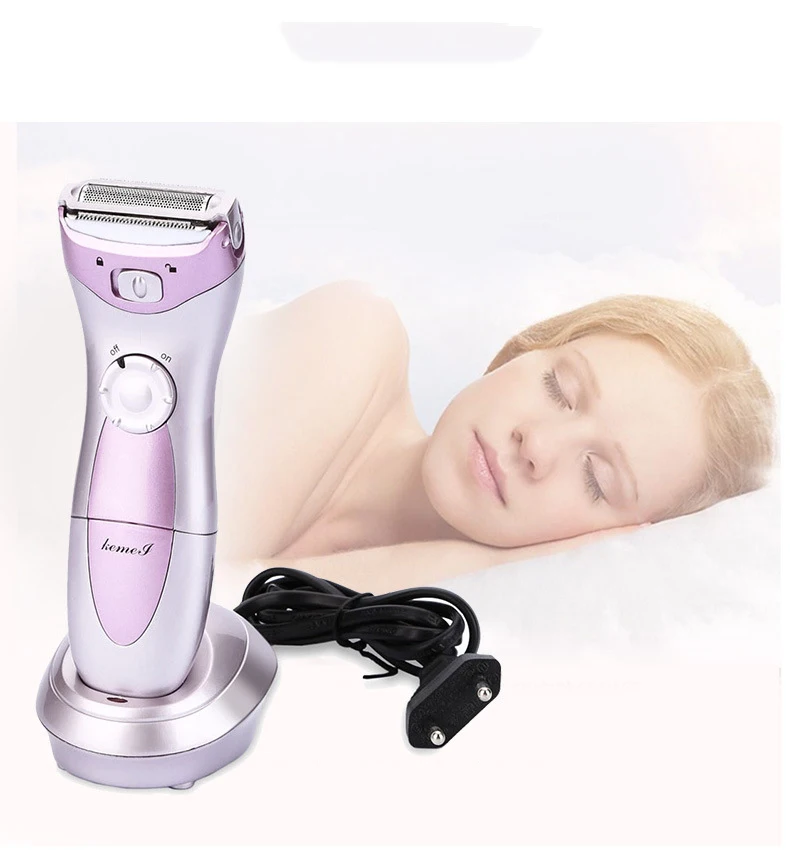 KM-200A 110-240 В kemei перезаряжаемая Женская бритва женский эпилятор электрический для