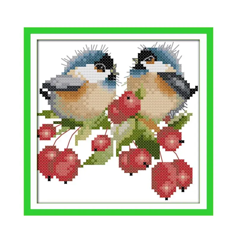Вышитая вышивка крестиком Joy Sunday с изображением животных 11CT 14CT декоративная на