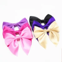 500pcs dhl free shipping pre tied satin bow diy gift decor satin gift ribbon bow pre made bow
