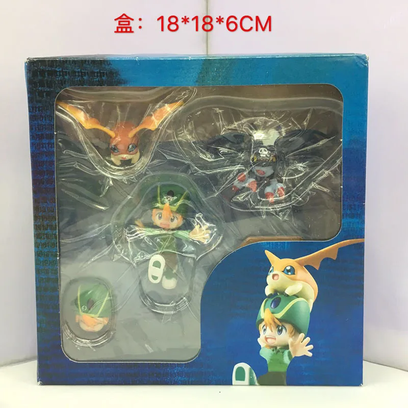 Цифровой Монстр Digimon такаиси Такэру и пико Devimon Рисунок Фигурки героев ПВХ игрушки коллекция кукла аниме мультфильм модель