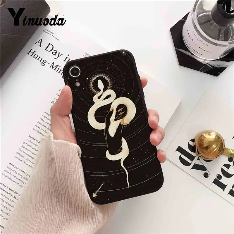 Чехол для телефона Yinuoda Animal The Snake iPhone 5 5Sx 6 7 7plus 8 8Plus X XS MAX XR 10 11 pro max | Мобильные