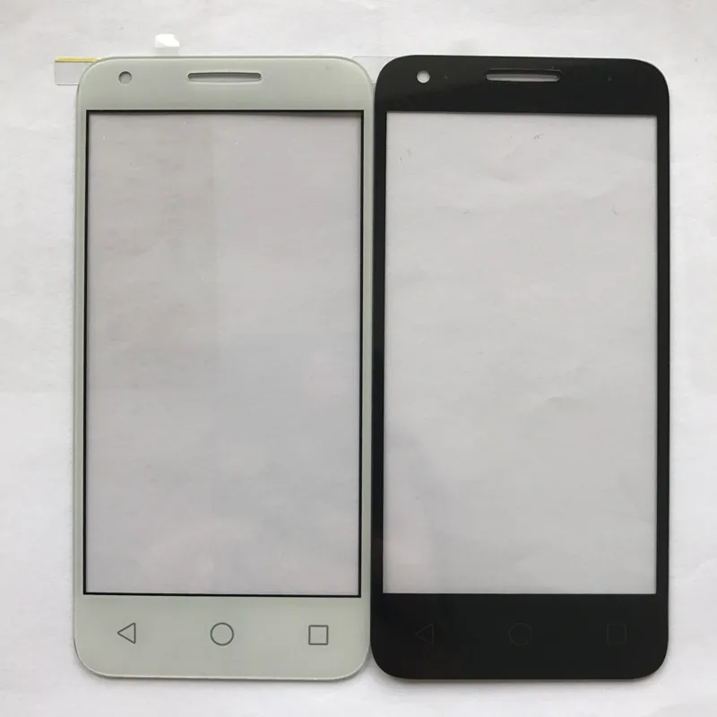 Черный для Alcatel One Touch Pixi 3 4,5 4027D 4027X4027 A5017 5017E VF795 переднее внешнее стекло для ремонта объектива сенсорный экран внешнее стекло