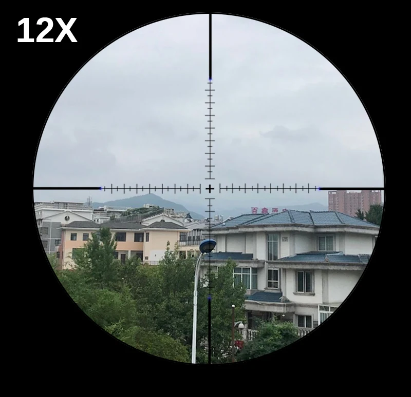KANDA 4-16X44A OQ FFP тактический прицел красный зеленый с подсветкой Прицел снайперской винтовки оптический прицел охотничьи прицелы винтовка air Red dot