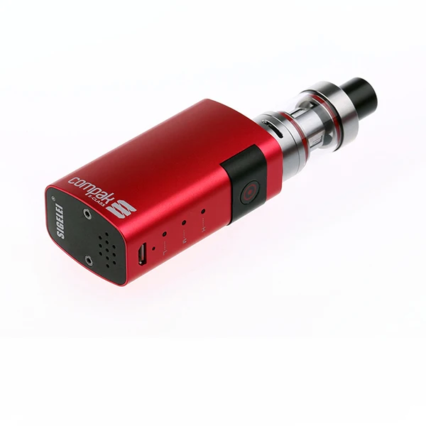 Набор Vape 2017 новейший Sigelei электронная сигарета compak-s комплект Карманный vape мод + 2