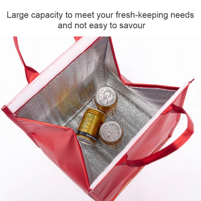 Изолированные сумки кулеры для кухни пикника пиццы обеда коробки изолированные