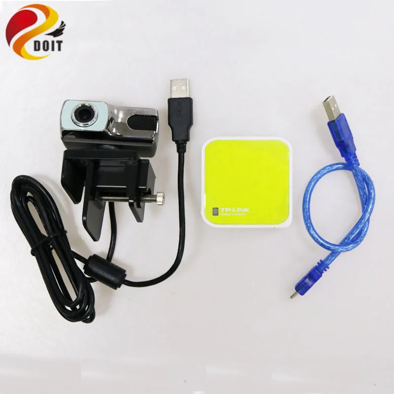 RC WiFi робот амортизатор бак шасси автомобиля контролируется Android/IOS телефон на