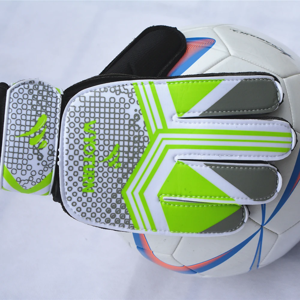 Детские перчатки для вратарей футбольных ворот "Dropship Professional Kids Soccer Goalkeeper Gloves Children Kids Wearable Goalie Anti-Slip Guantes De Portero".