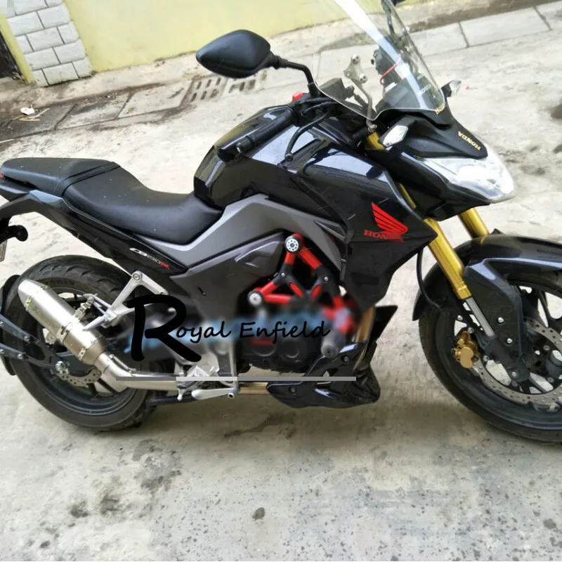 Для мотоцикла HONDA CBF190 AK124 для Honda CBF190R CB190R CBF190X выхлопная труба средняя