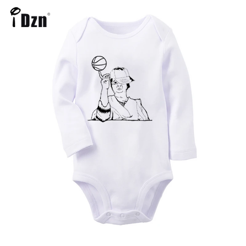 Cool Street Hip Hop Boy Silhouette love ONYX Design Newborn Baby Bodysuit Toddler Long Sleeve Onsies Jumpsuit Clothes |