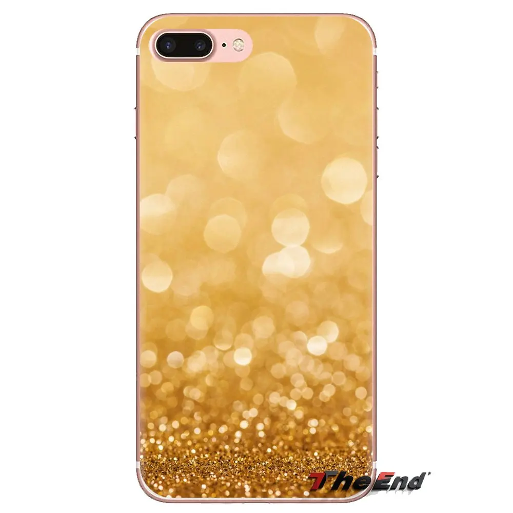 Прозрачный мягкое покрытие кожи розовое золото сверкающие блестки Пастель для