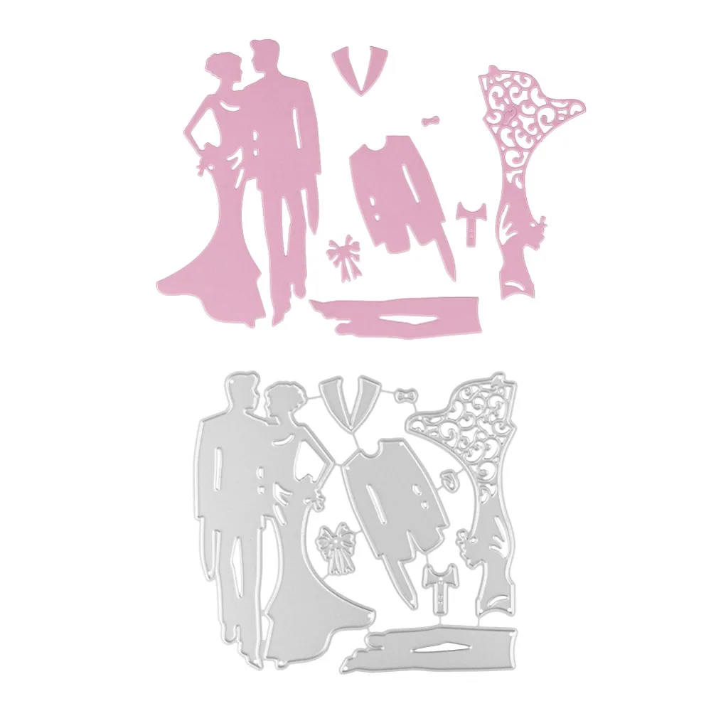 116*109MM Love Wedding Cutting Dies Carbon steel Metal Scrapbooking Decorative Paper Cards Template Die | Дом и сад