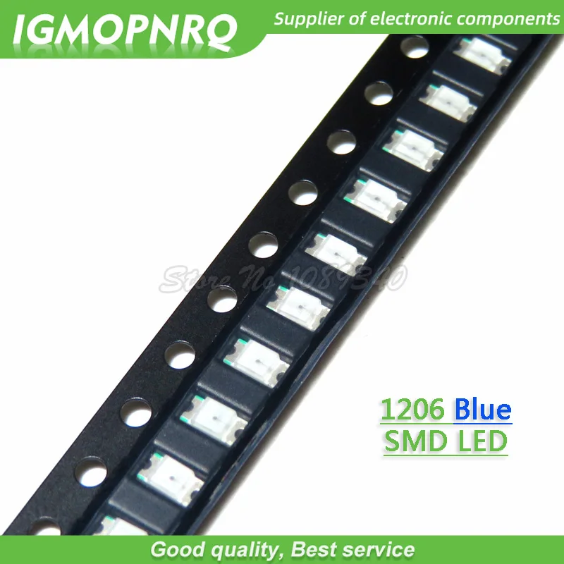 

Синие светодиодные светильник оды 100 SMD 1206 pcs IGMOPNRQ