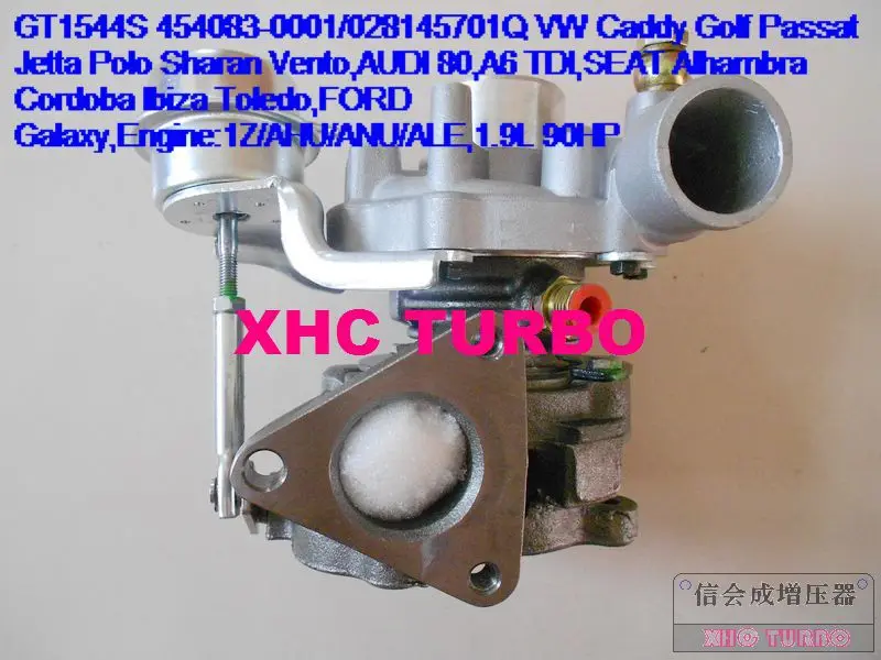 Новый GT1544S 454083 028145701Q турбонагнетатель для автомобилей Фольксваген Caddy Golf Passat Jetta