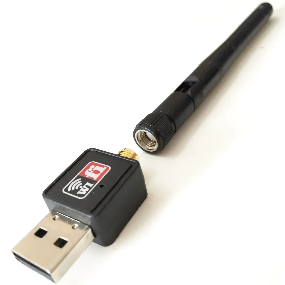 W90e Высококачественный 1 шт. мини ПК WIFI адаптер 150 м USB Антенна Беспроводная
