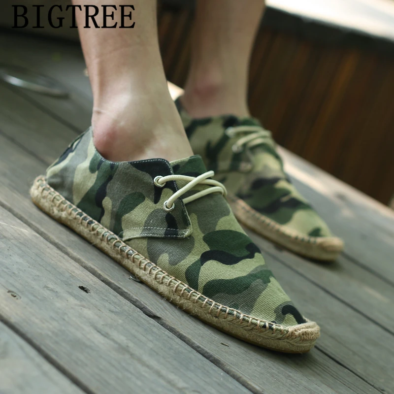 Espadrilles Men Casual Shoes Loafers Breathable Canvas Zapatillas Hombre Chaussure Homme Erkek Ayakkabi Bona | Обувь