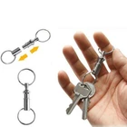 1 шт., съемный двойной Съемный замок из железного сплава