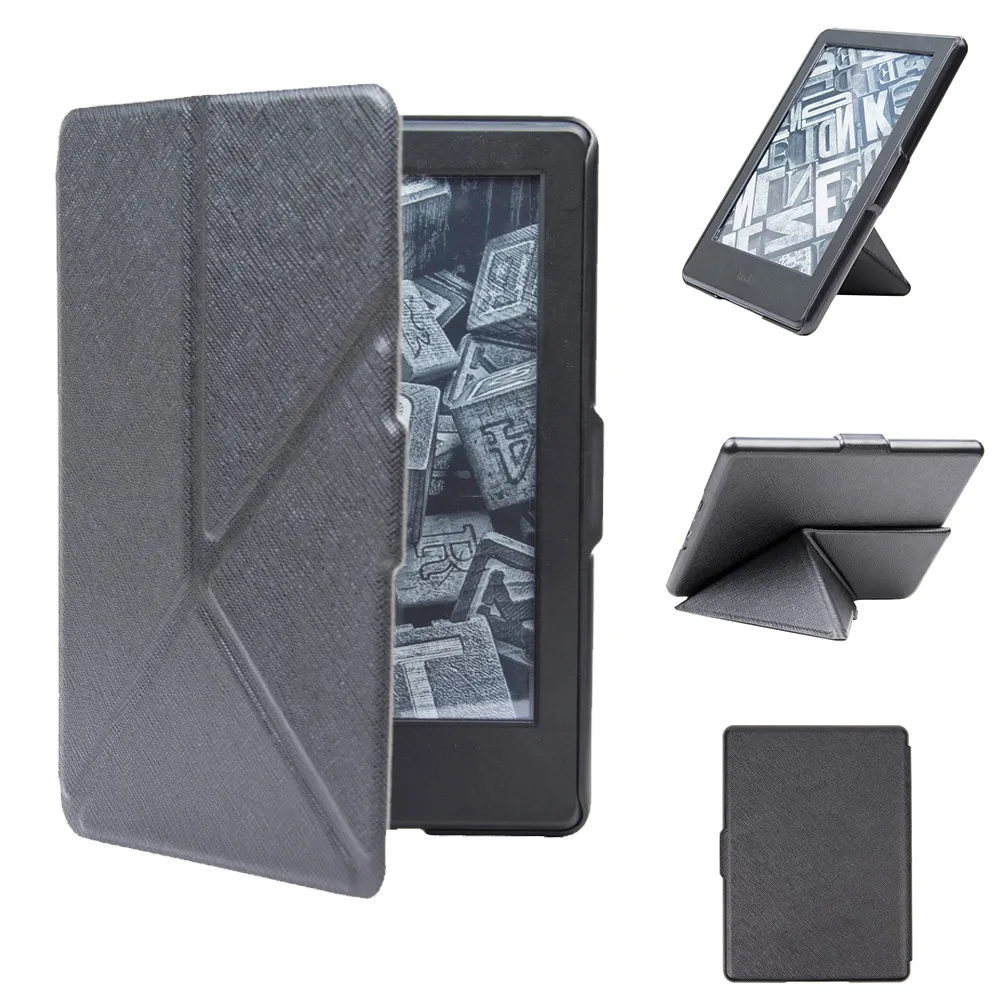Новые однотонные чехол для планшета с запахом доказательство кобура Amazon Kindle 8th