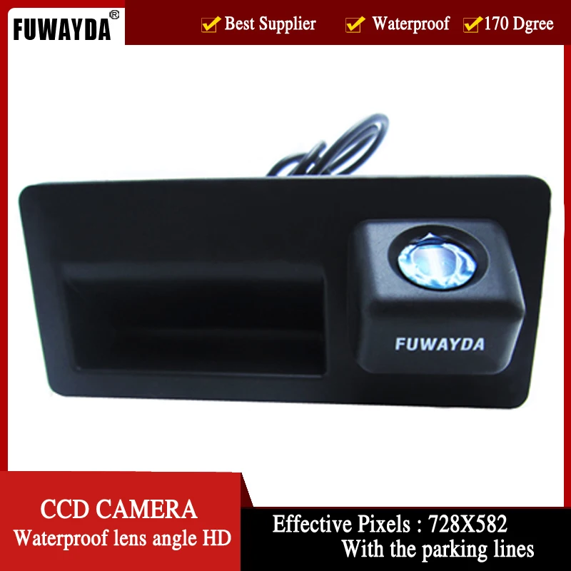 FUWAYDA Ночное видение 170 ''широкоугольный HD ручка CCD Автомобильная камера