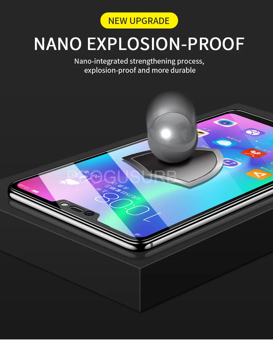 20D Полный Клей закаленное стекло протектор экрана для huawei mate 20 P30 P20 Pro Lite Nova 4 3i 3e Honor View 20 8X Y9 полное покрытие