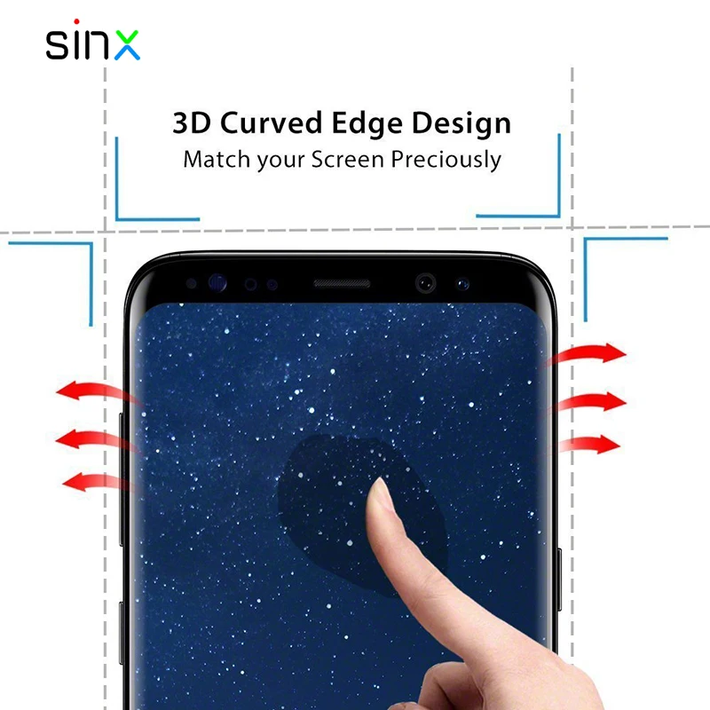 Pet мягкая анти взрыв защитный Плёнки для Samsung Galaxy S8 плюс idewei бренд 3D полная